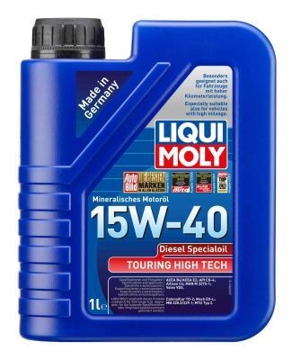 Auto oil MB 228.3 LIQUI MOLY - 1070 Touring High Tech, Diesel Special Oil