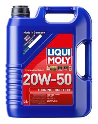 Buy Engine oil LIQUI MOLY diesel 1255 Touring High Tech 20W-50, 5l, Mineral Oil
