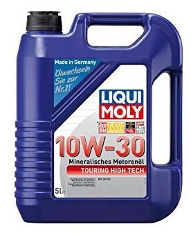 LIQUI MOLY Touring High Tech 1272 Engine oil 10W-30, 5l, Mineral Oil