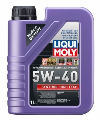 SynthoilHighTech5W40 LIQUI MOLY Synthoil, High Tech 5W-40, Inhalt: 1l Motoröl 1306 günstig