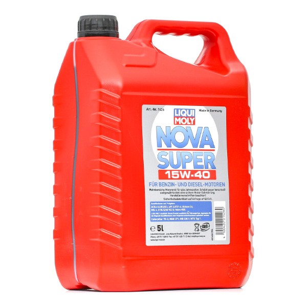 LIQUI MOLY ACEA A2 Oil 15W-40, 5l, Mineral Oil