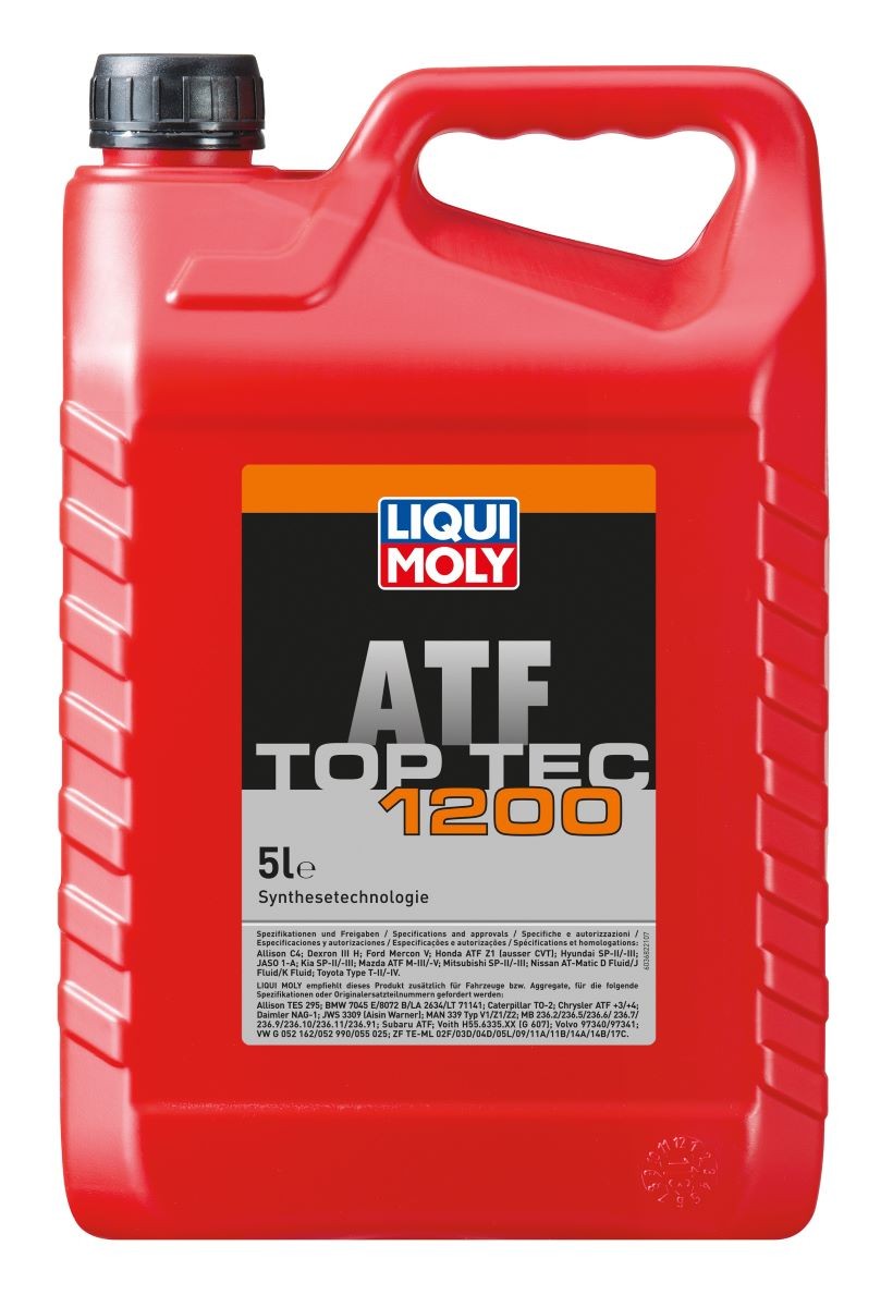 LIQUI MOLY Top Tec, ATF 1200 ATF III, 5l, red Automatic transmission oil 3682 buy