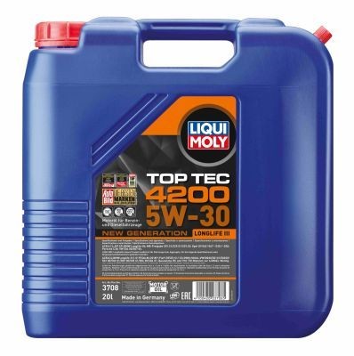 Great value for money - LIQUI MOLY Engine oil 3708