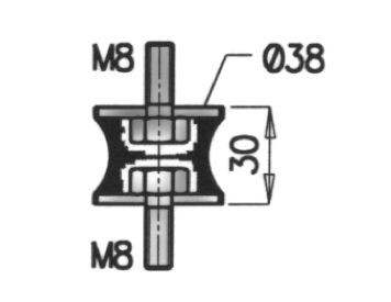 DINEX 21822 Halter, Abgasanlage für MAN M 2000 L LKW in Original Qualität