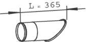 DINEX 28790 Abgasrohr für IVECO Stralis LKW in Original Qualität