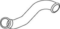DINEX 81662 Exhaust Pipe 8159458