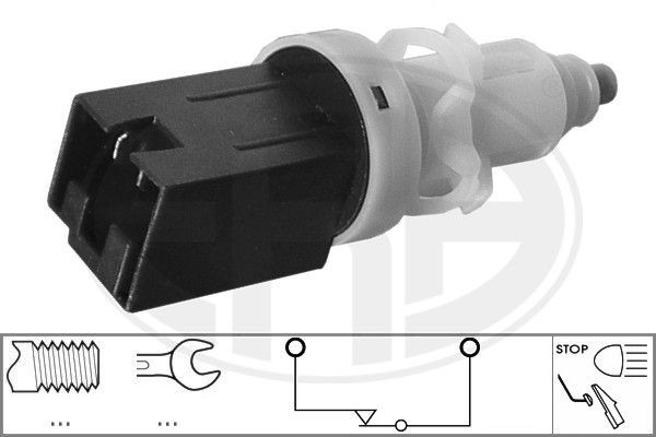 ERA Mechanical, 2-pin connector Number of pins: 2-pin connector Stop light switch 330050 buy