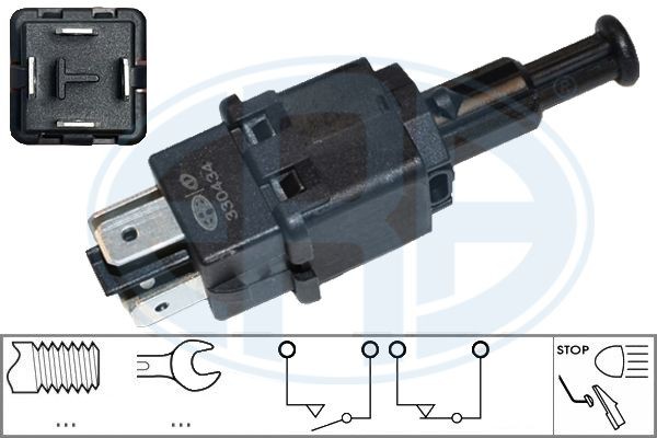 ERA 330434 ALFA ROMEO Brake pedal stop light switch in original quality