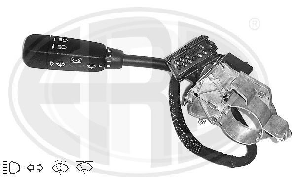 ERA Number of pins: 8-pin connector, with indicator function, with wipe-wash function, with wipe interval function, with high beam function Steering Column Switch 440110 buy