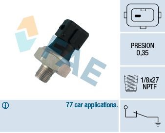 Great value for money - FAE Oil Pressure Switch 12470