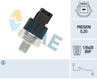 Nissan PATHFINDER Oil Pressure Switch FAE 12555 cheap