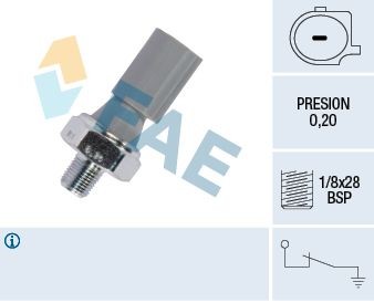 FAE 12830 SMART Oil pressure sender in original quality