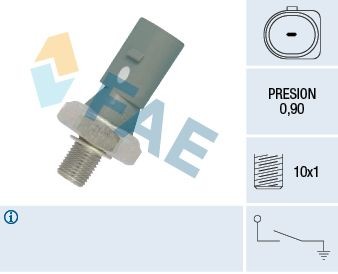 12882 FAE Oil pressure switch SEAT M 10x1, 0,9 bar