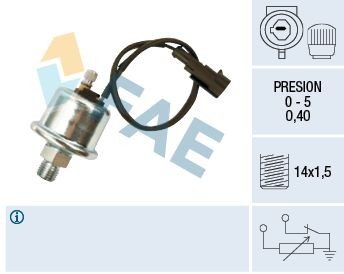 OEM-quality FAE 14010 Oil Pressure Switch