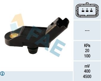 Peugeot 806 Intake manifold pressure sensor FAE 15009 cheap