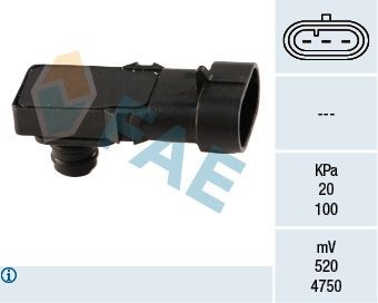FAE 15016 Intake manifold pressure sensor 7700101762