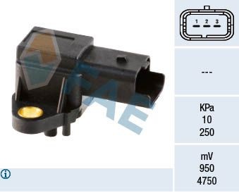 FAE Number of pins: 3-pin connector MAP sensor 15017 buy