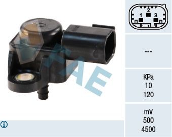 15025 FAE Pol-Anzahl: 3-polig Sensor, Saugrohrdruck 15025 günstig kaufen