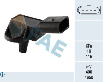 FAE 15043 Intake manifold pressure sensor NTC Sensor