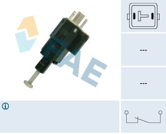 Original FAE Brake light switch sensor 24505 for OPEL ASTRA
