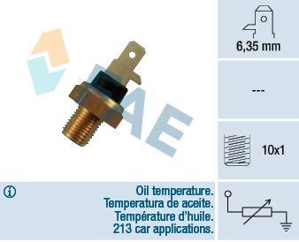 Great value for money - FAE Oil temperature sensor 31610