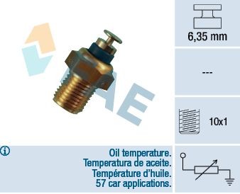 Great value for money - FAE Oil temperature sensor 32200
