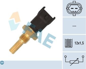 Volkswagen CADDY Engine oil temperature sensor 2495363 FAE 33485 online buy