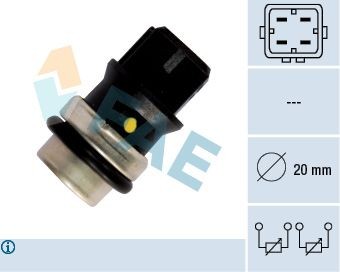 Volkswagen SHARAN Coolant sensor 2495393 FAE 33640 online buy