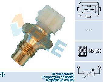 FAE 33660 Oil temperature sensor M 14x1,25