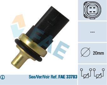 FAE 33781 Sensor, coolant temperature