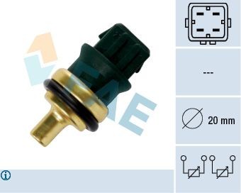 FAE 33782 Sensor, coolant temperature AUDI experience and price