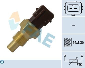 Citroen DS4 Coolant temperature sensor 2495430 FAE 33792 online buy