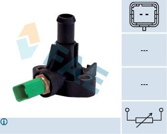 FAE Number of pins: 2-pin connector Coolant Sensor 33850 buy