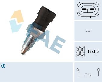 FAE Number of pins: 2-pin connector Switch, reverse light 40510 buy