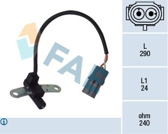 FAE 79021 Crankshaft sensor 7700747548