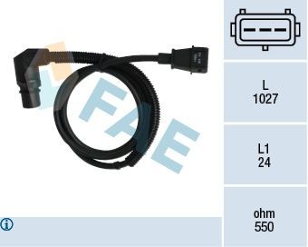 FAE 79044 Sensor de revoluciones control del motor auto