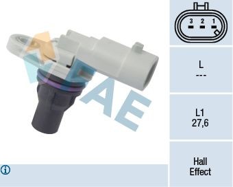 FAE 79171 Camshaft position sensor OPEL Astra J Box Body / Estate (P10) 1.3 CDTi 95 hp Diesel 2015 price