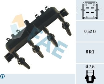 FAE 80226 Ignition coil 96246 75580
