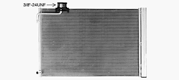AVA COOLING SYSTEMS ME4226 Intercooler 656 501 0101