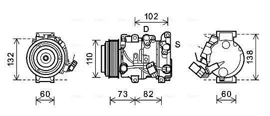 AVA COOLING SYSTEMS MEA2149 Kühler, Motorkühlung für MERCEDES-BENZ ACTROS LKW in Original Qualität