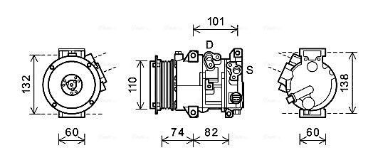 AVA COOLING SYSTEMS MEA2193 Kühler, Motorkühlung für MERCEDES-BENZ ACTROS LKW in Original Qualität