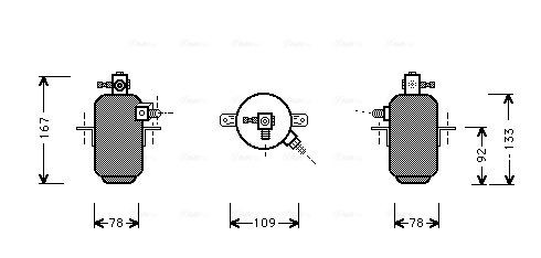 AVA COOLING SYSTEMS MN4034 Ladeluftkühler für MAN M 2000 L LKW in Original Qualität