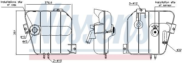 AVA COOLING SYSTEMS MN4037 Ladeluftkühler für MAN M 2000 L LKW in Original Qualität