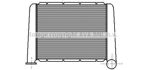 AVA COOLING SYSTEMS RE4005 Intercooler 5000787548