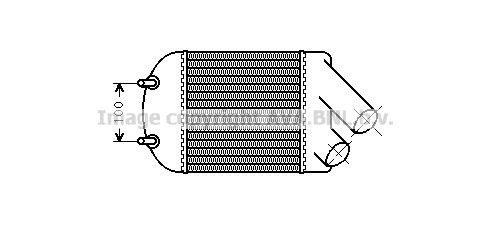 AVA COOLING SYSTEMS RT4222 Intercooler 82 00 047 162