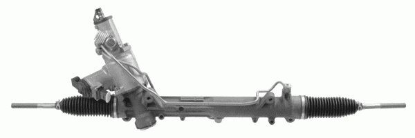 Rack and pinion steering ZF Parts Hydraulic, for vehicles with active steering, for left-hand drive vehicles, with axle joint, with steering bellows - 8001 780