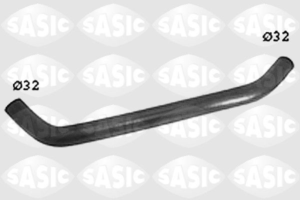 Original SASIC Radiator hose SWH6598 for AUDI 80