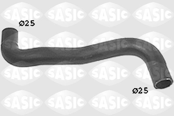 Original SASIC Coolant hose SWH6781 for AUDI 80