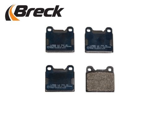 207550070400 Disc brake pads BRECK 20755 00 704 00 review and test