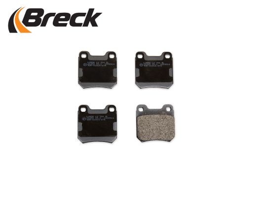 210500070400 Disc brake pads BRECK 21050 00 704 00 review and test